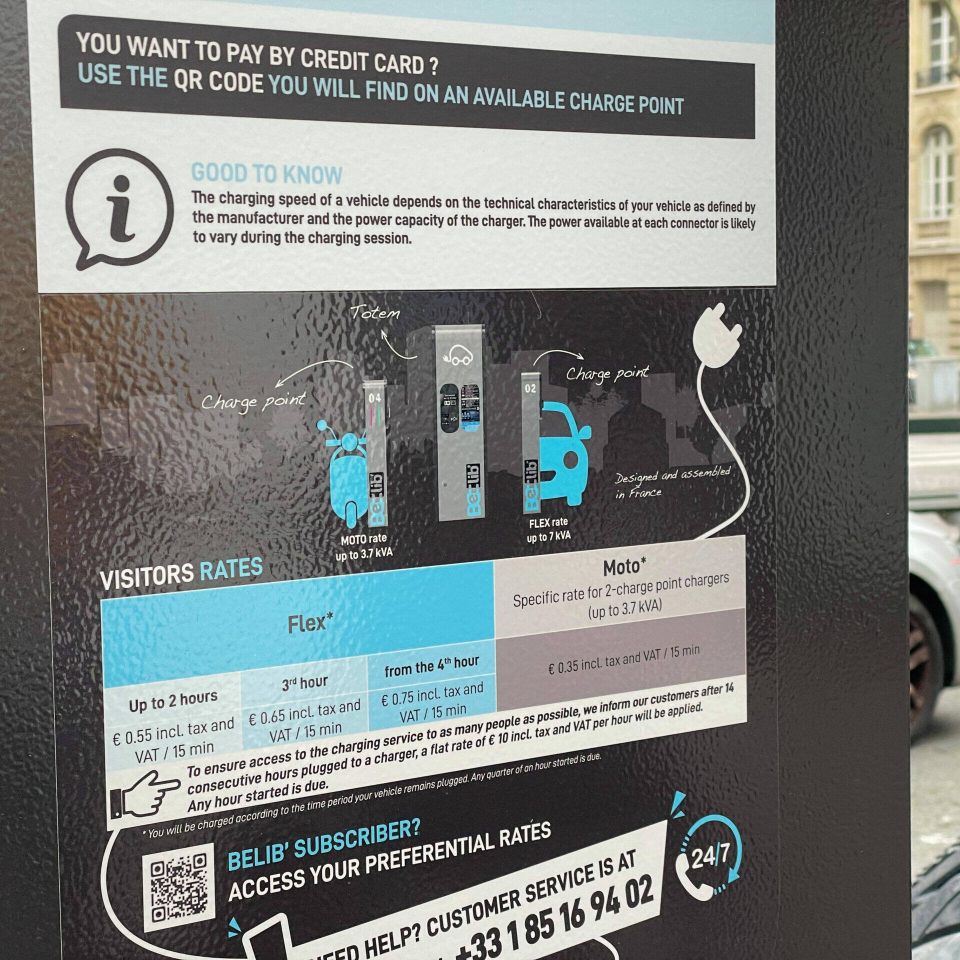 arnaque QR Code bornes de recharge voiture électrique