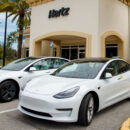 Hertz Tesla voitures électriques