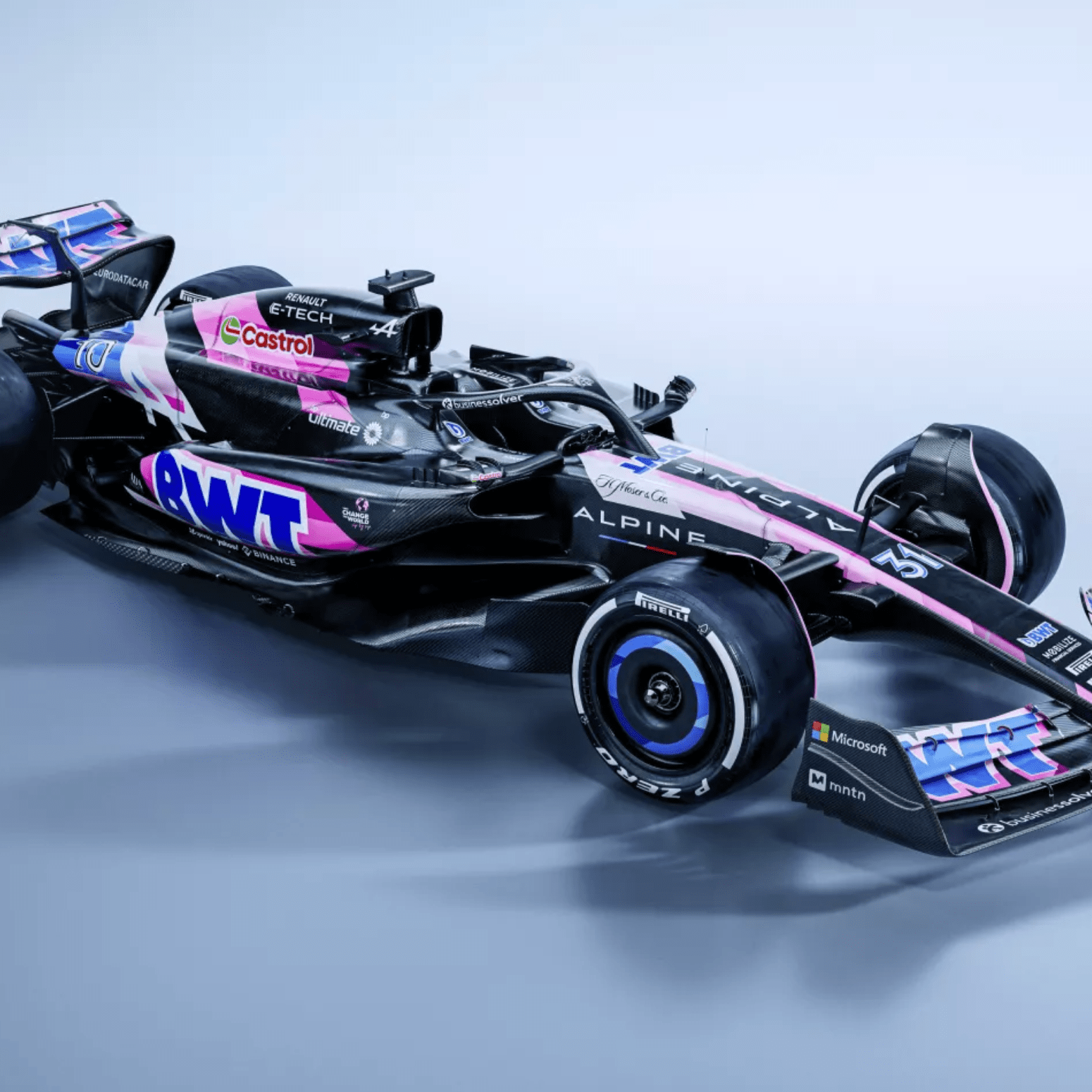 F1 2024 Alpine A524 Pierre Gasly Esteban Ocon