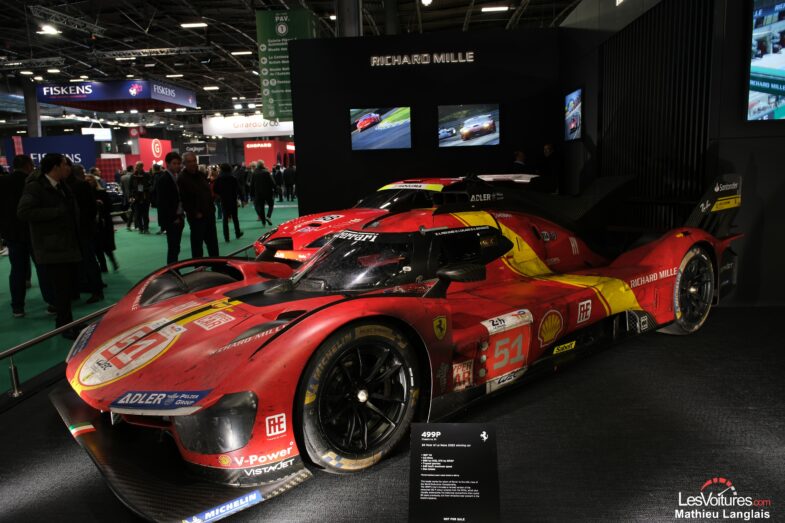Rétromobile 2024 Richard Mille Ferrari 24 Heures du Mans