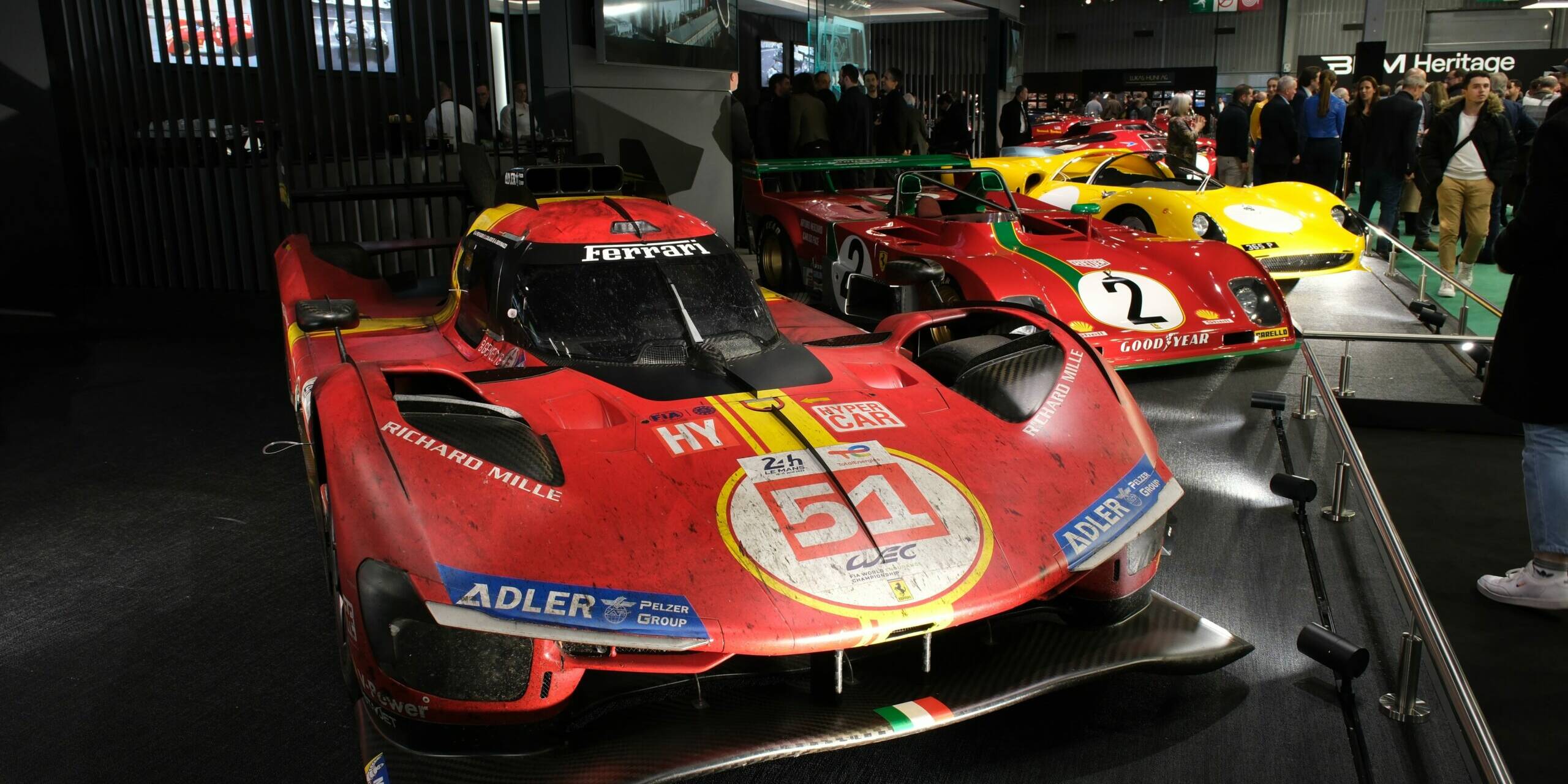 Rétromobile 2024 Richard Mille Ferrari 24 Heures du Mans Frédéric Vasseur