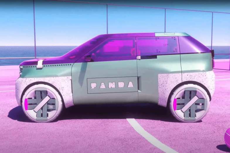 Fiat Panda 2024 voiture électrique