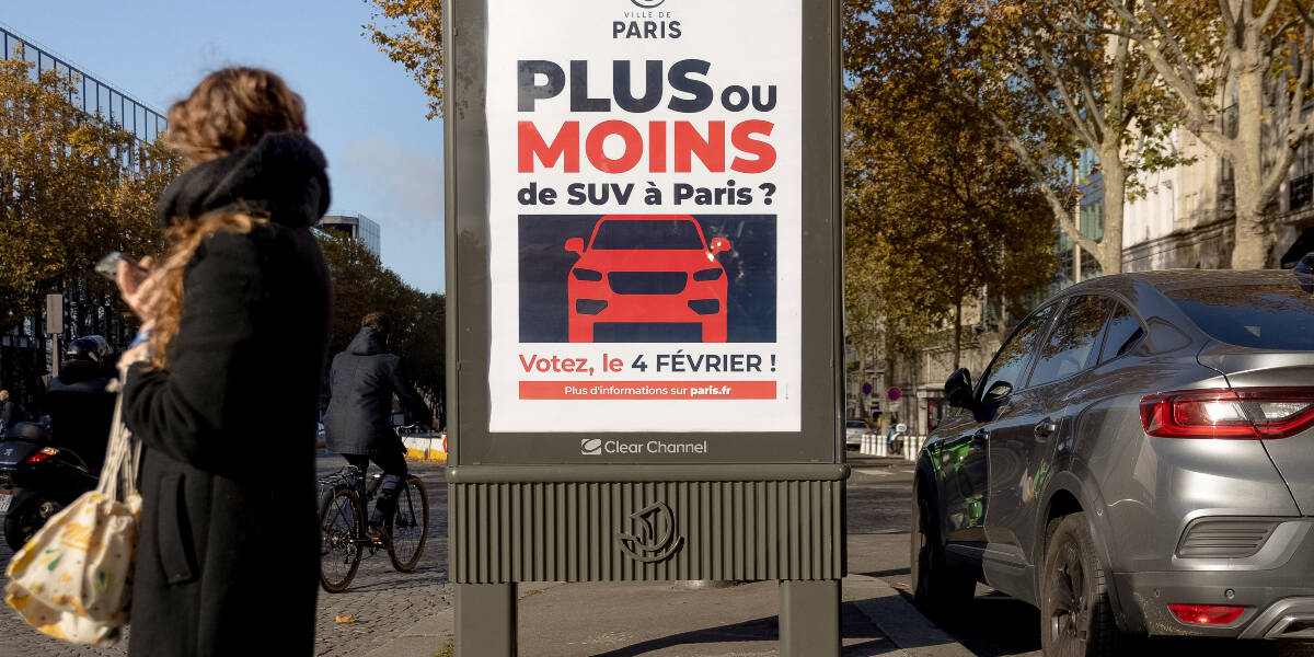 SUV Paris taxe stationnement