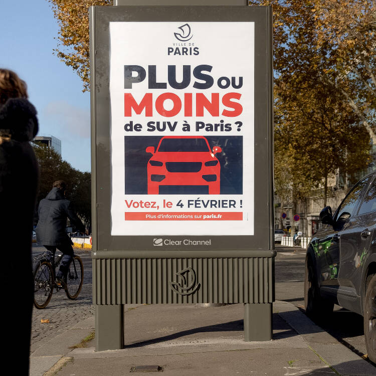 SUV Paris taxe stationnement