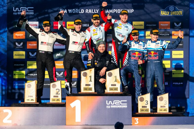 Esapekka Lappi Rallye de Suède WRC 2024 Adrien Fourmaux