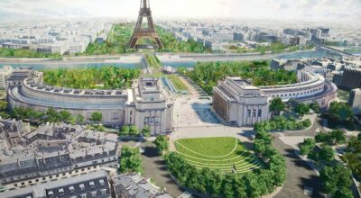 Anne Hidalgo Paris voitures Tour Eiffel JO Paris 2024