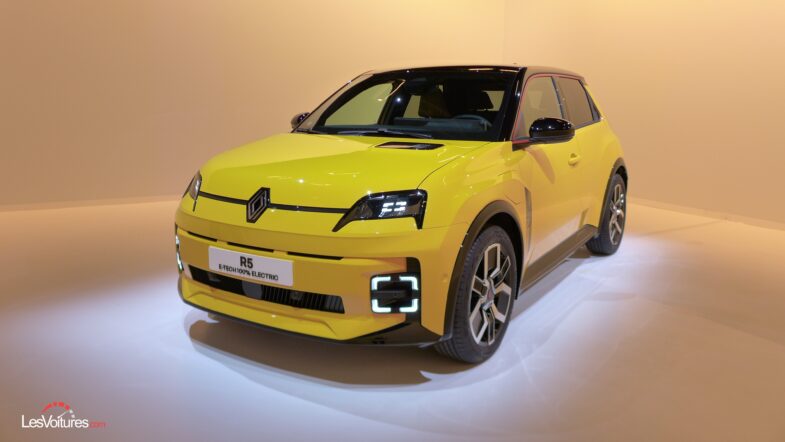 nouvelle Renault 5 électrique Renault 5 E-Tech electric voiture électrique wt5 show