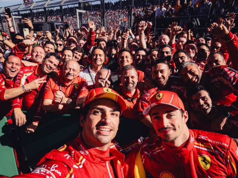Scuderia Ferrari Carlos Sainz Charles Leclerc GP d'Australie 2024