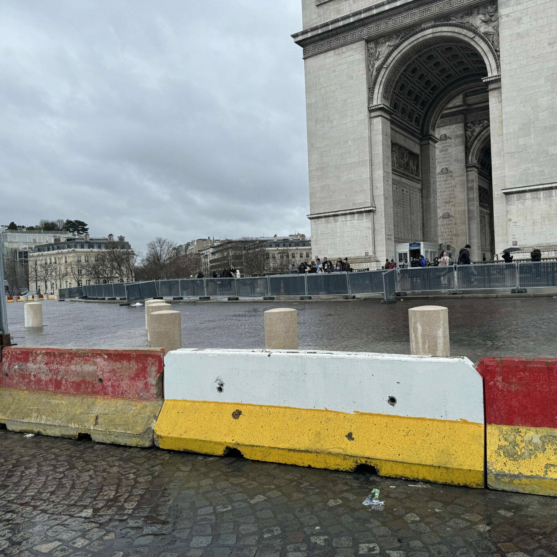 Place de l'Etoile travaux Paris JO Paris 2024