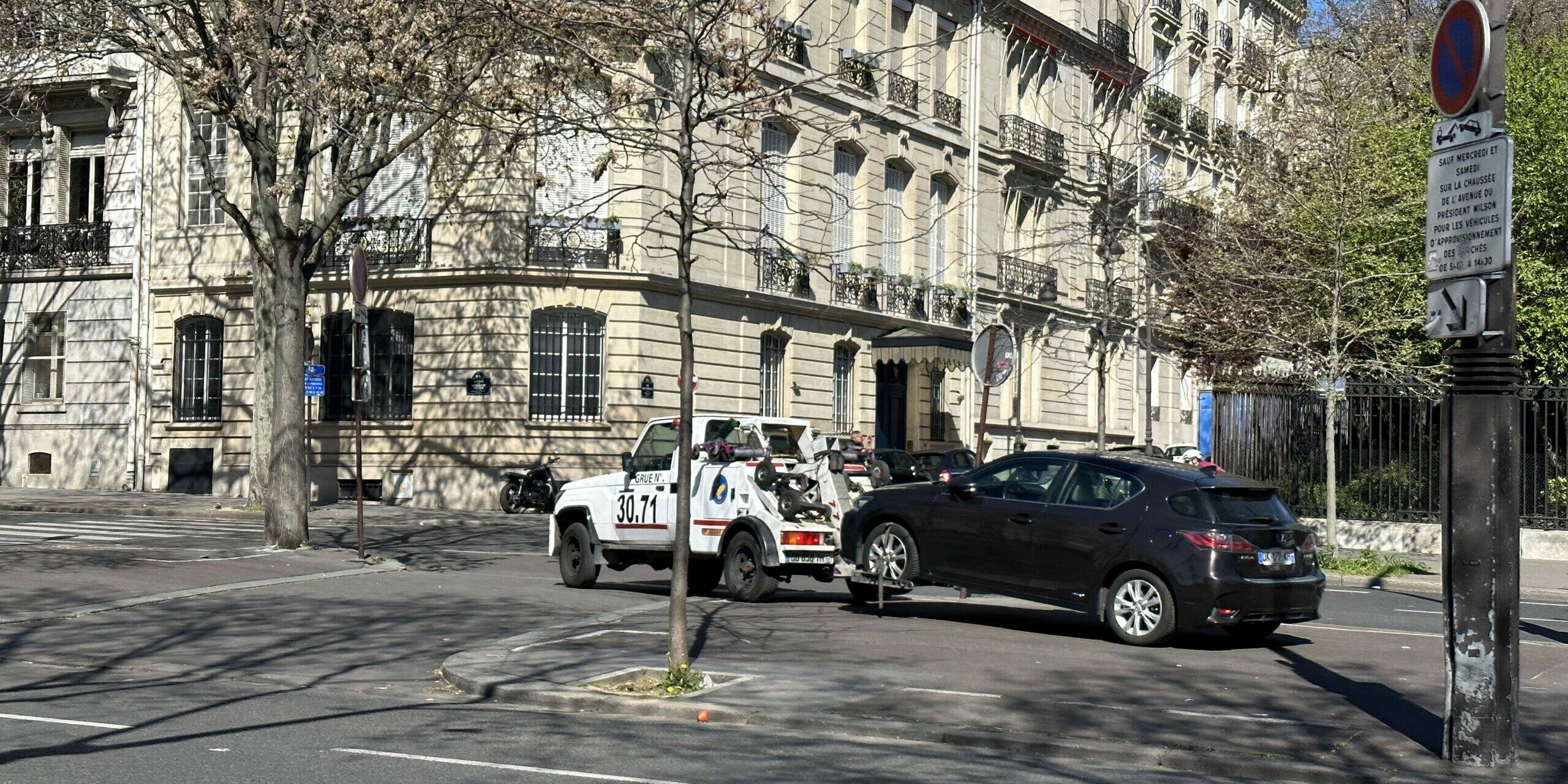 prix tarifs fourrière Paris