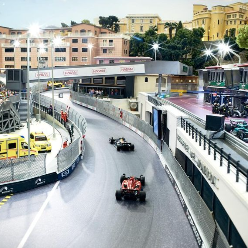 Circuit miniature GP de Monaco F1 E-Prix Monaco Principauté de Monaco Miniatur Wunderland