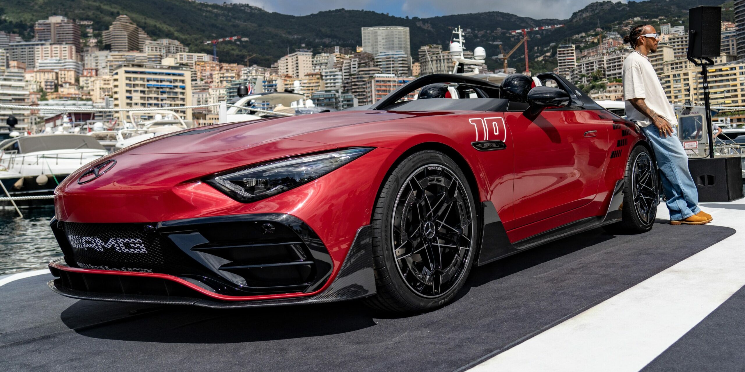 Concept Mercedes-AMG PureSpeed 2025 speedster Mercedes-AMG GP de Monaco 2024 Lewis Hamilton