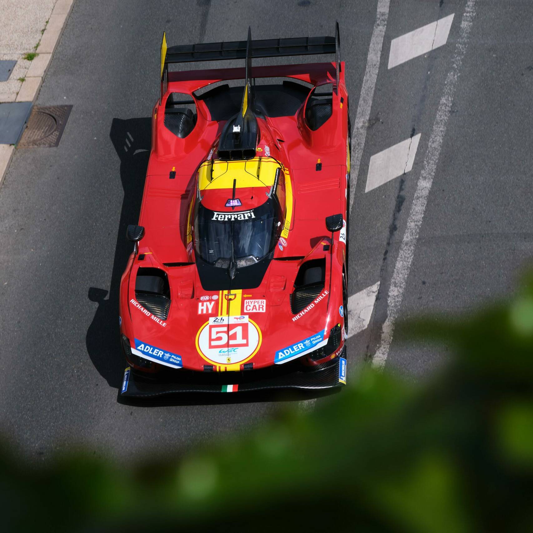 Pesage Parade 24 Heures du Mans 2024 Ferrari 499P