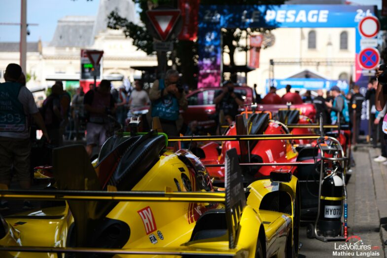 Pesage Parade 24 Heures du Mans 2024 Ferrari 499P