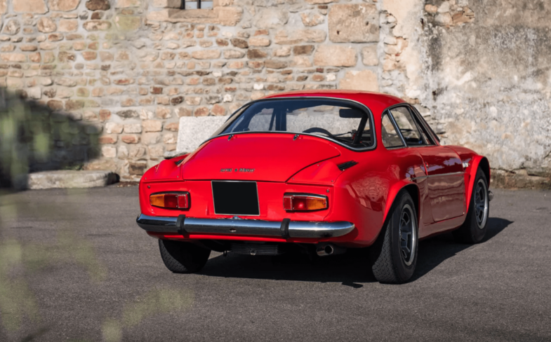 Alpine A110 1600 SC Artcurial Motorcars Garden Party Saint-Tropez