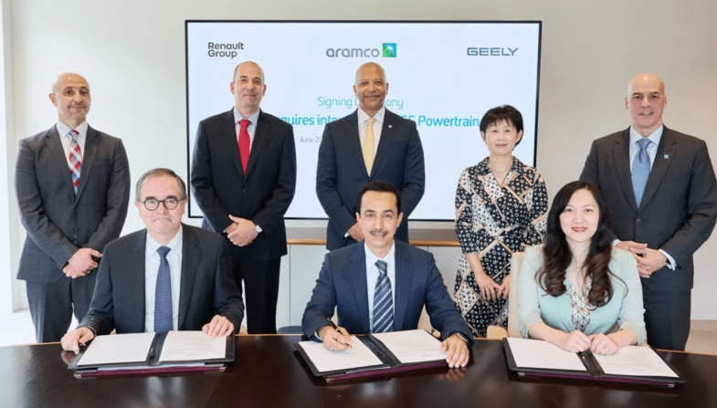 Aramco Horse Powertrain Limited eFuels carburants synthétiques Renault Group Geely