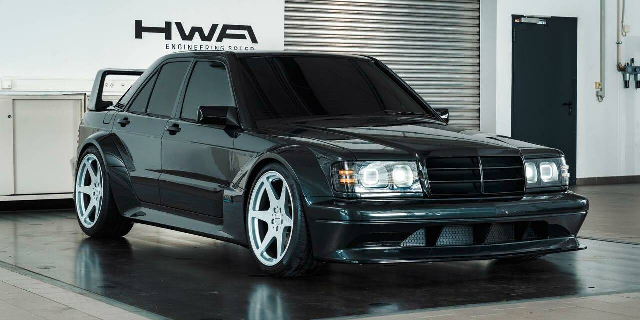Restomod Mercedes-Benz 190 E HWA Evo