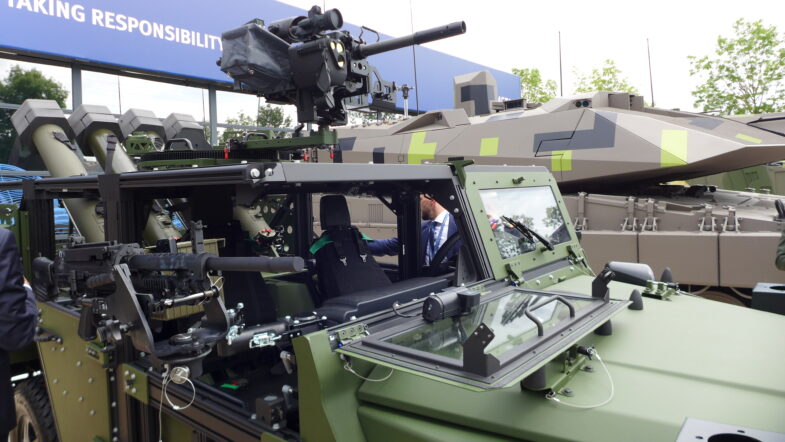 Rheinmetall Caracal Mercedes-Benz Classe G Eurosatory 2024