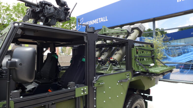 Rheinmetall Caracal Mercedes-Benz Classe G Eurosatory 2024