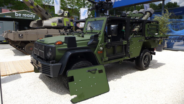 Rheinmetall Caracal Mercedes-Benz Classe G Eurosatory 2024