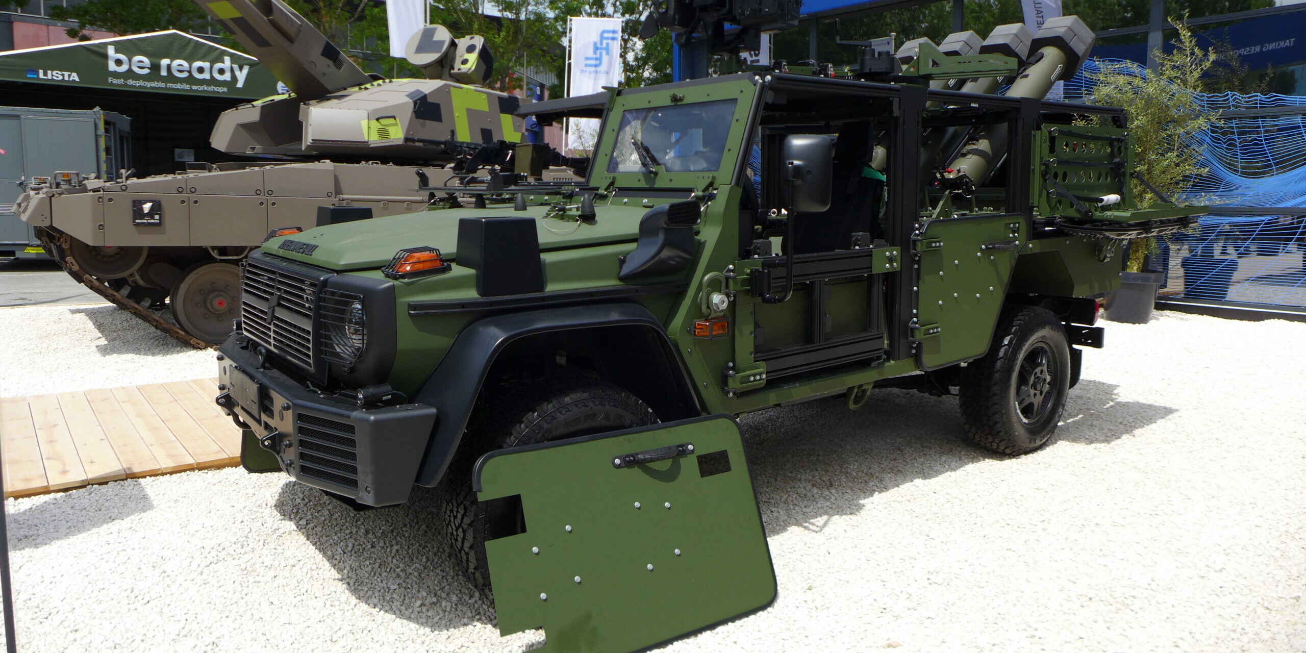 Rheinmetall Caracal Mercedes-Benz Classe G Eurosatory 2024