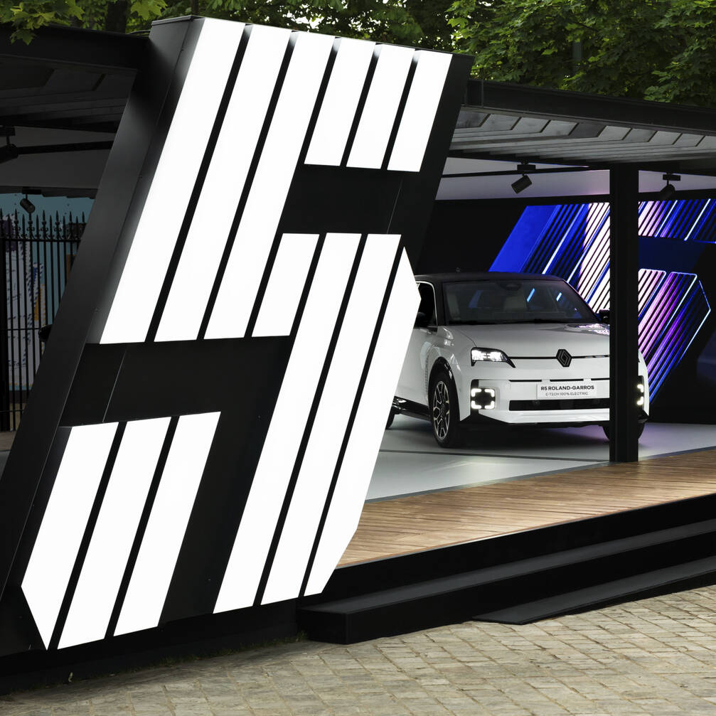 Renault 5 électrique Renault 5 E-Tech electric Roland-Garros