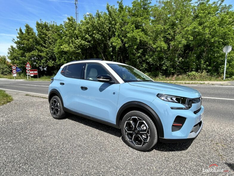 France 2 voitures électriques Citroën ë-C3