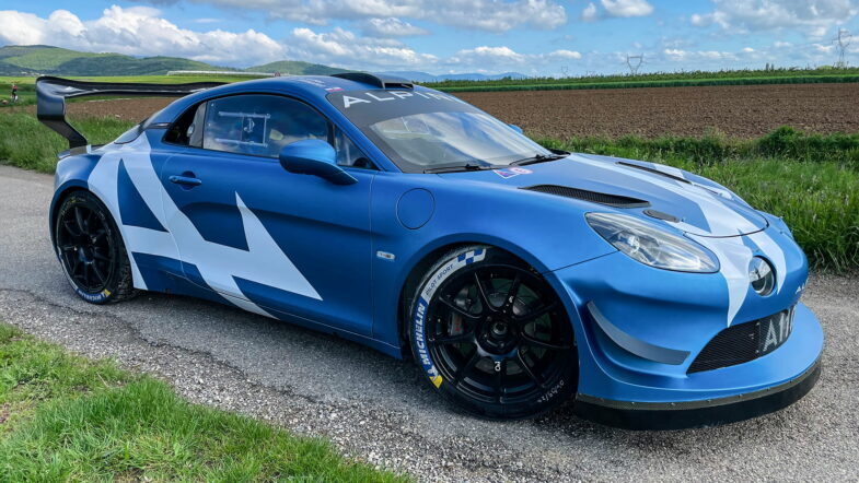 Sébastien Loeb Rallye Rallye Mont-Blanc Morzine Alpine A110 GT+