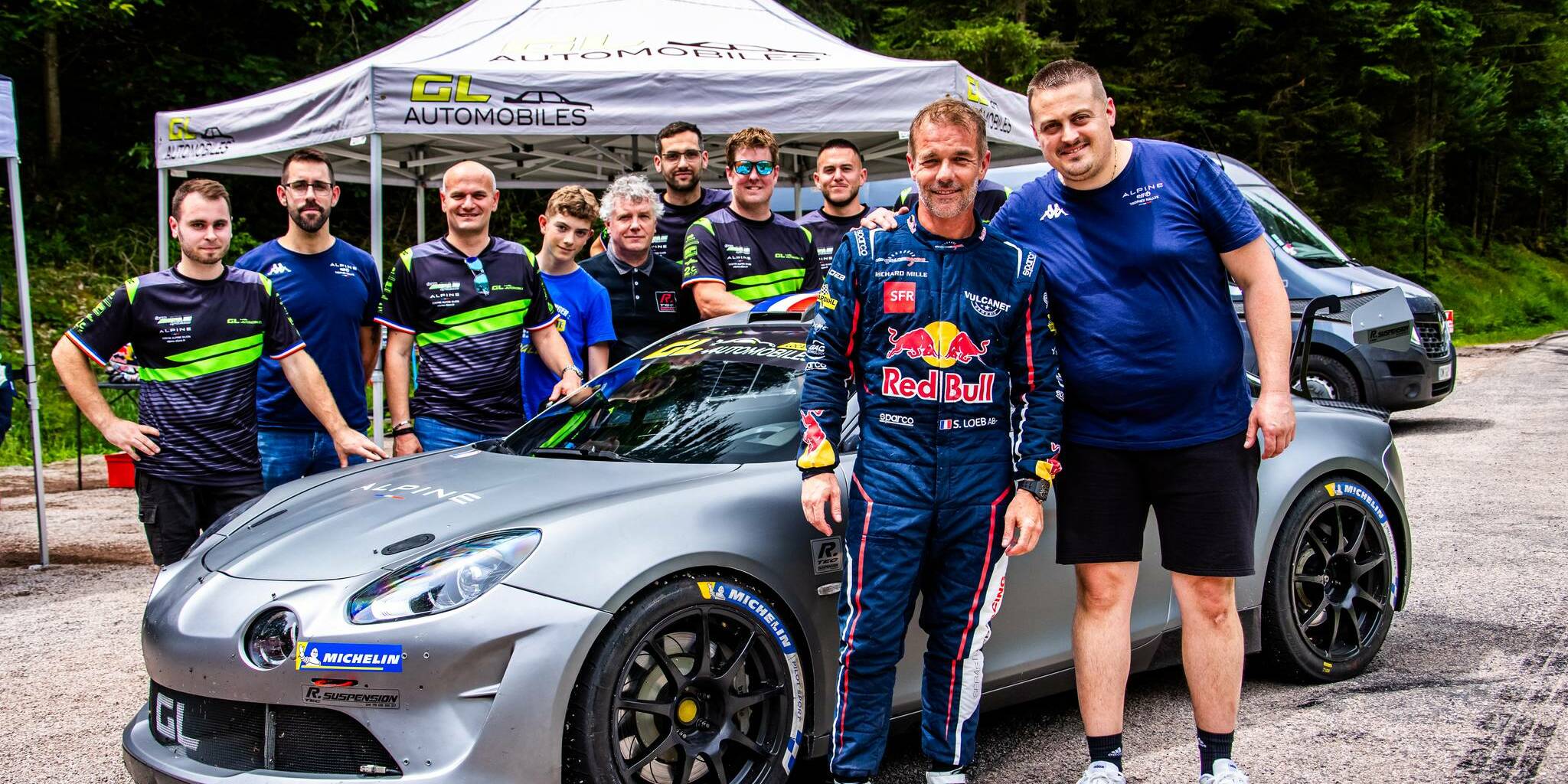 Sébastien Loeb Rallye Rallye Mont-Blanc Morzine Alpine A110 GT+