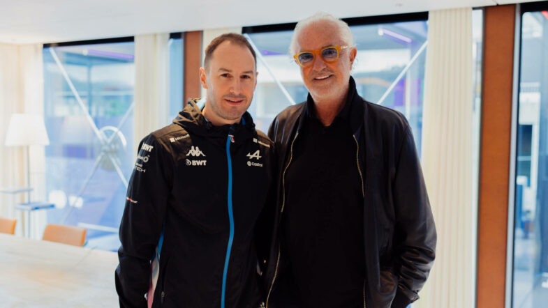 Formule 1 Alpine F1 Team Oliver Oakes Team Principal Flavio Briatore