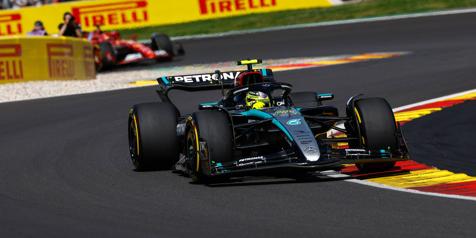 F1 2024 Lewis Hamilton George Russell GP de Belgique 2024