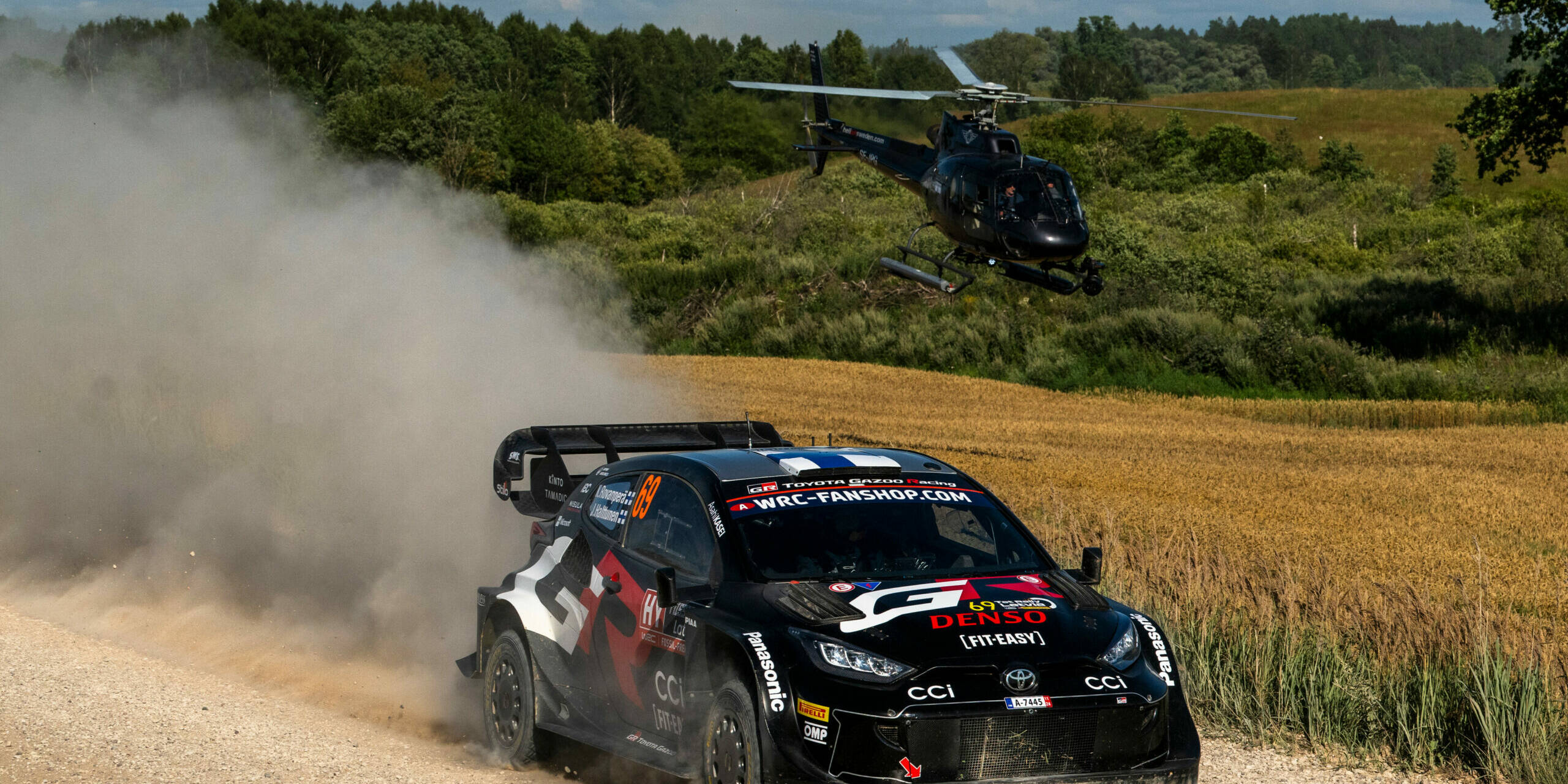 Kalle Rovanperä Rallye de Lettonie WRC 2024