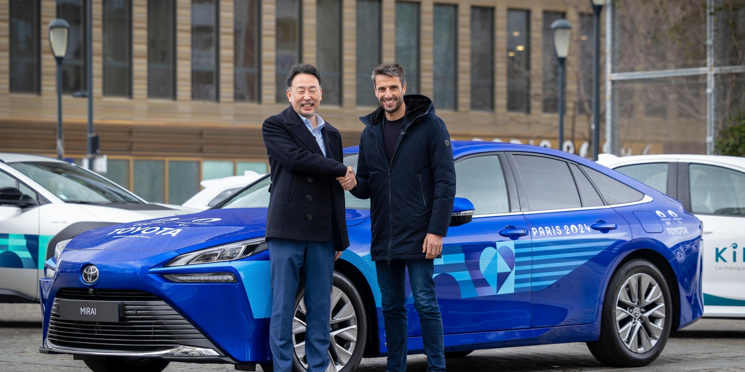 Toyota Mirai JO Paris 2024 Jeux Olympiques Paris