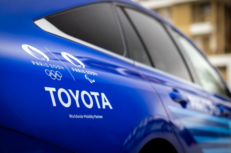 Toyota Mirai JO Paris 2024 Jeux Olympiques Paris