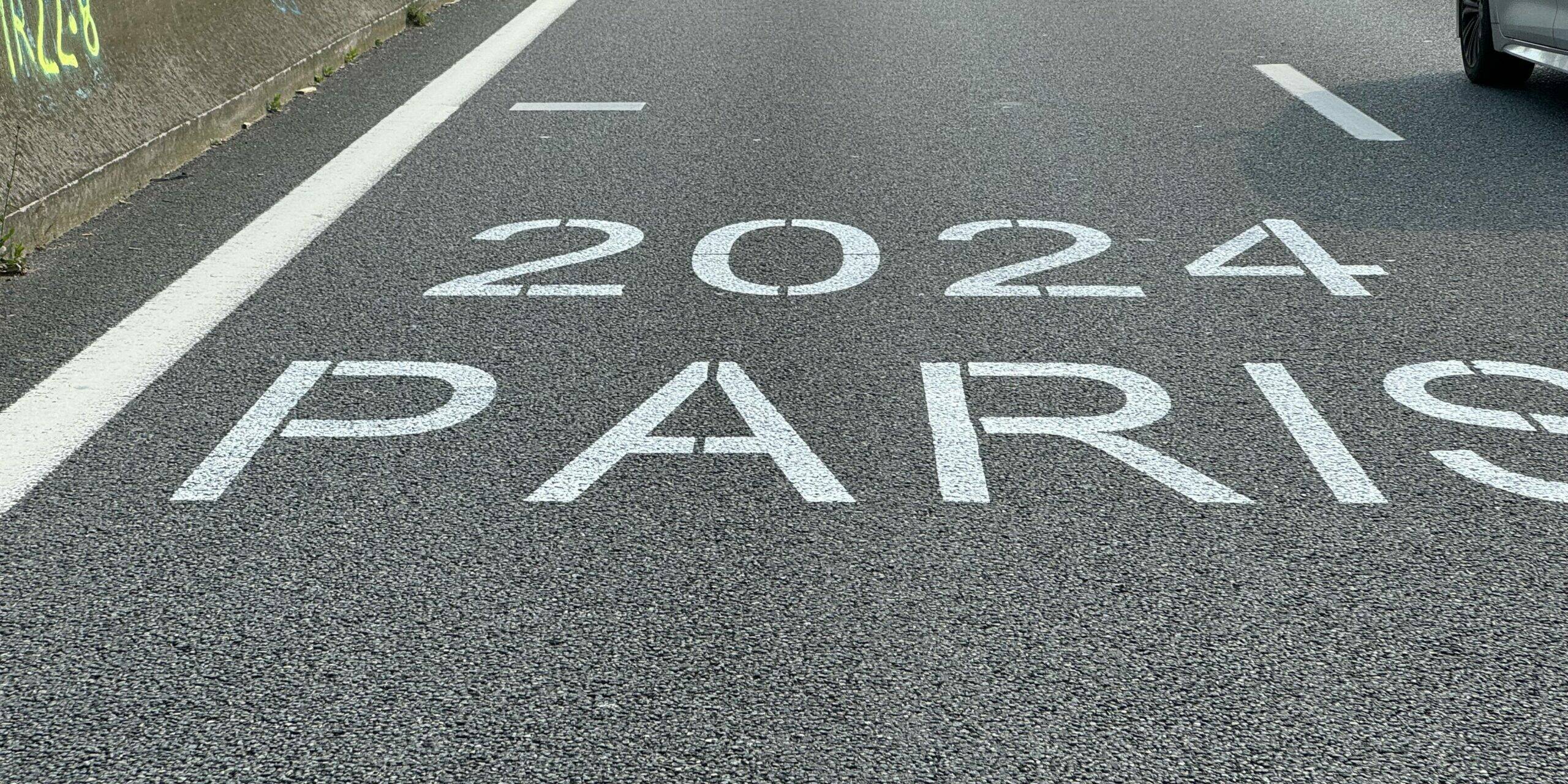 voies olympiques Jeux Paralympiques Paris 2024