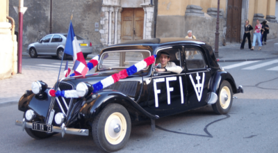 80 ans libération de Paris Citroën Traction FFI