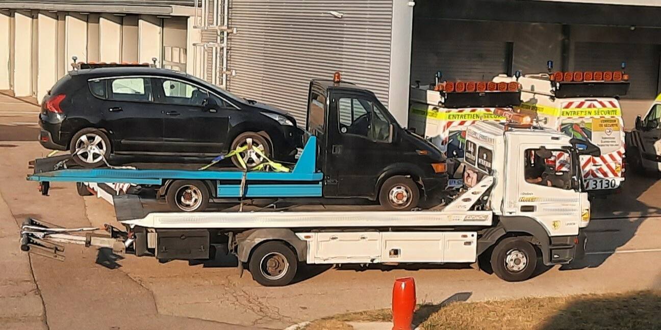 dépanneuse gendarmerie de l'Isère permis de conduire