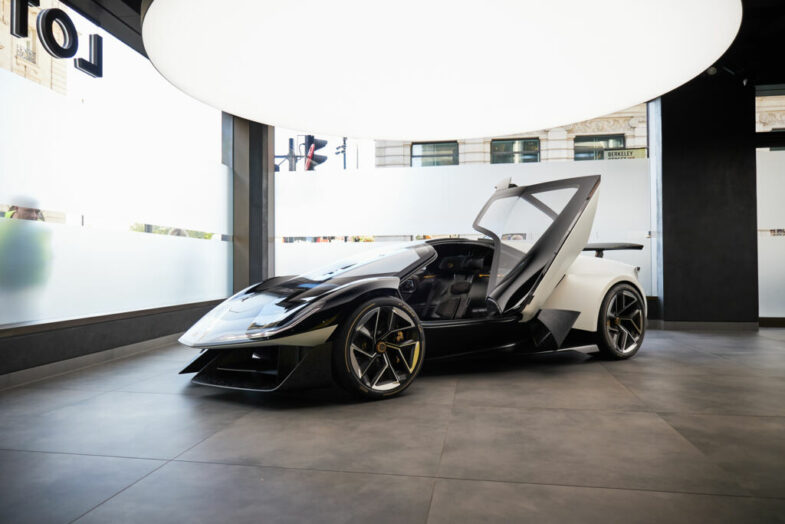 Lotus Theory 1 Colin Chapam supercar électrique