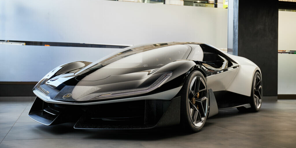 Lotus Theory 1 Colin Chapam supercar électrique