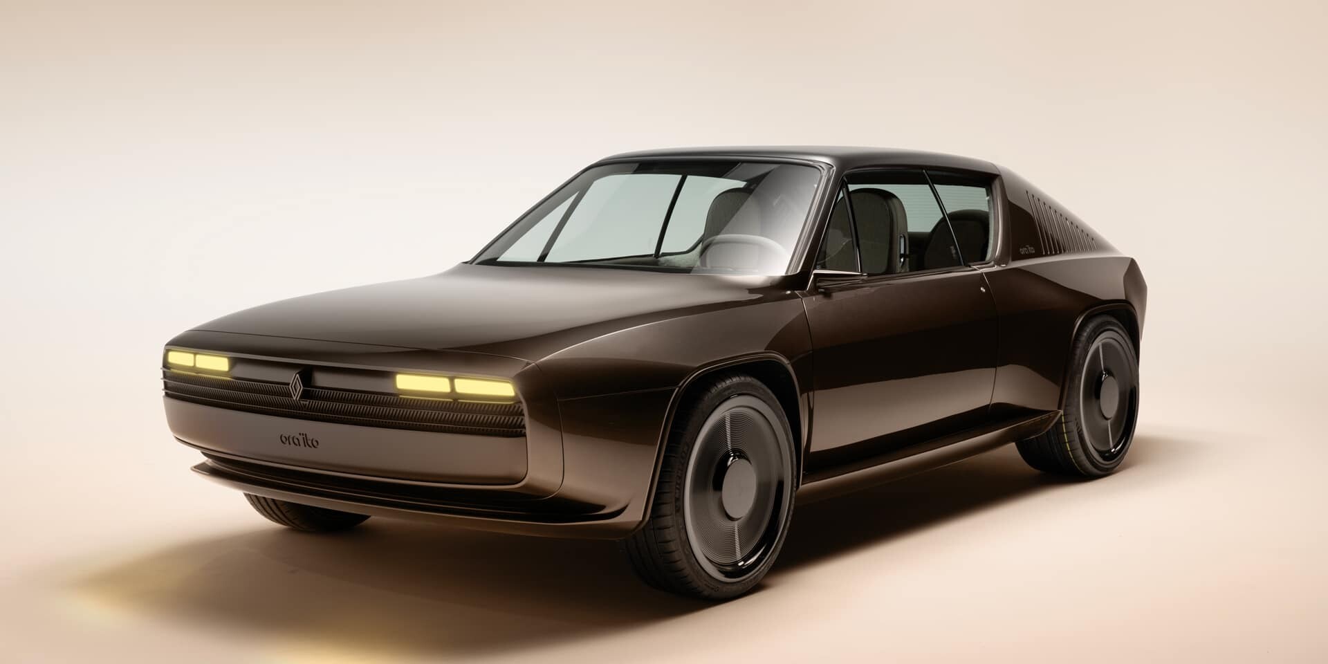 Renault 17 Ora Ïto restromod Mondial de L'Auto R17 electric restomod