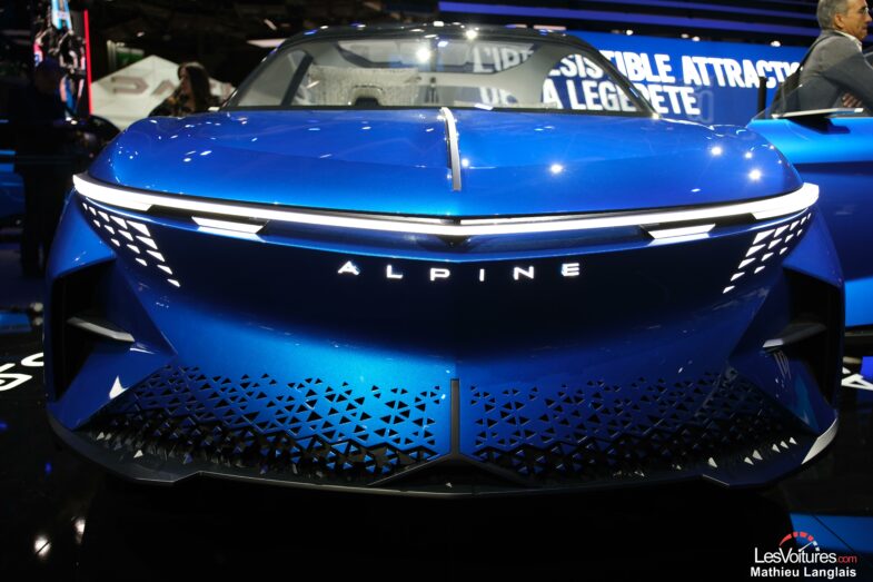 Alpine A390 Mondial de L'Auto 2024