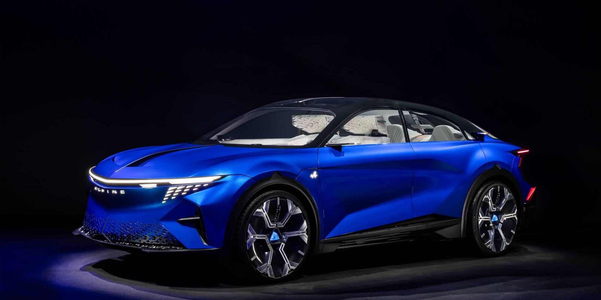 Alpine A390 concept-car SUV électrique voiture électrique Mondial de L'Auto