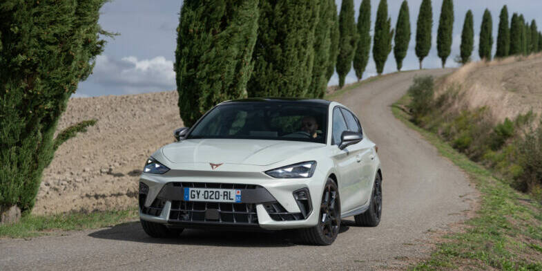 essai Cupra Leon hybride rechargeable