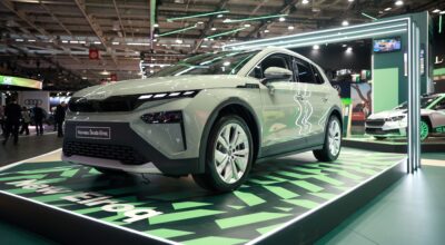 Mondial de L'Auto 2024 Skoda Elroq SUV 100% électrique