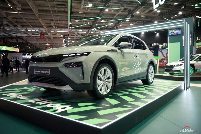 Mondial de L'Auto 2024 Skoda Elroq SUV 100% électrique