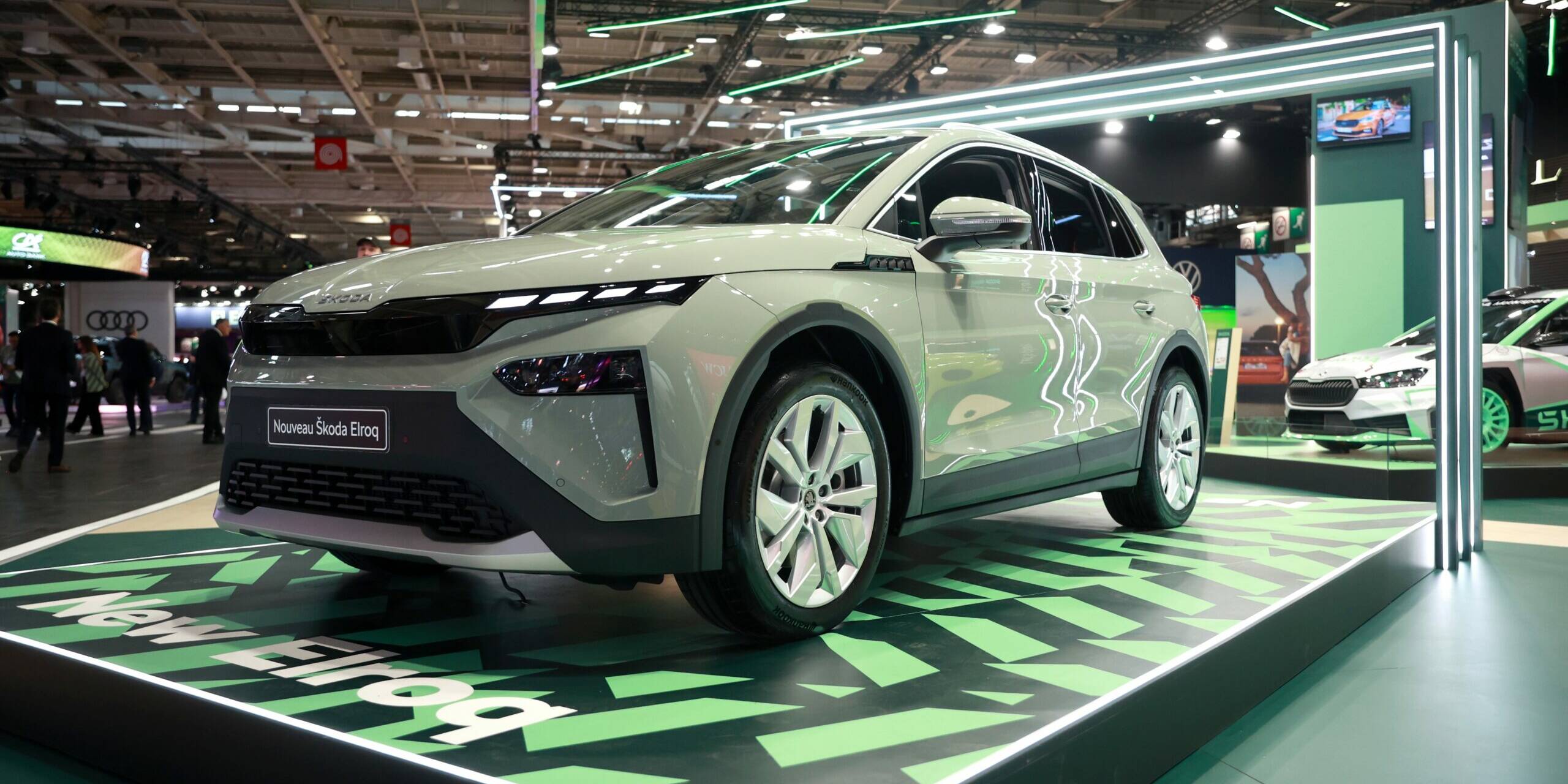 Mondial de L'Auto 2024 Skoda Elroq SUV 100% électrique