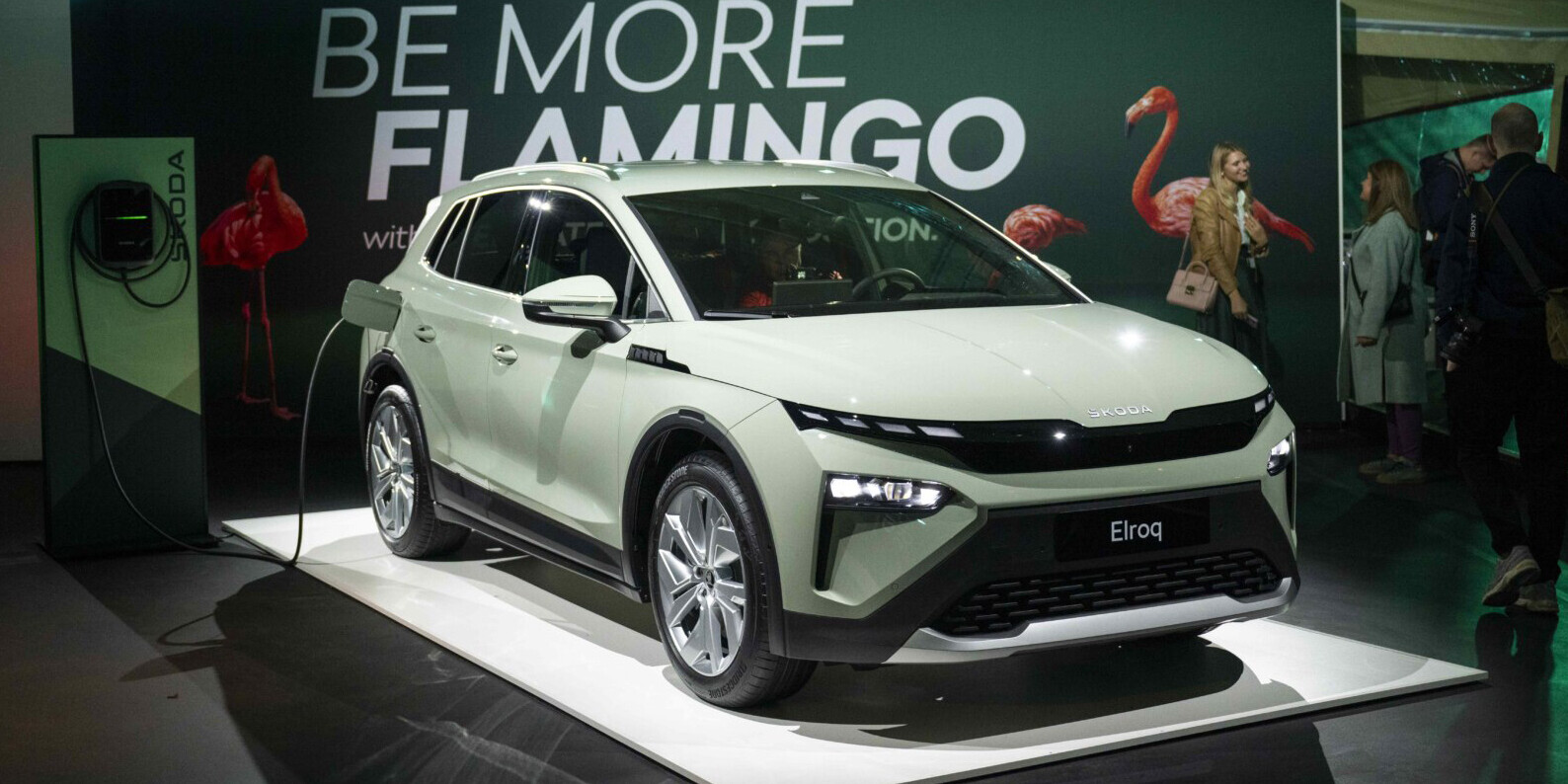 Skoda Elroq SUV 100% électrique voiture électrique Mondial de L'Auto