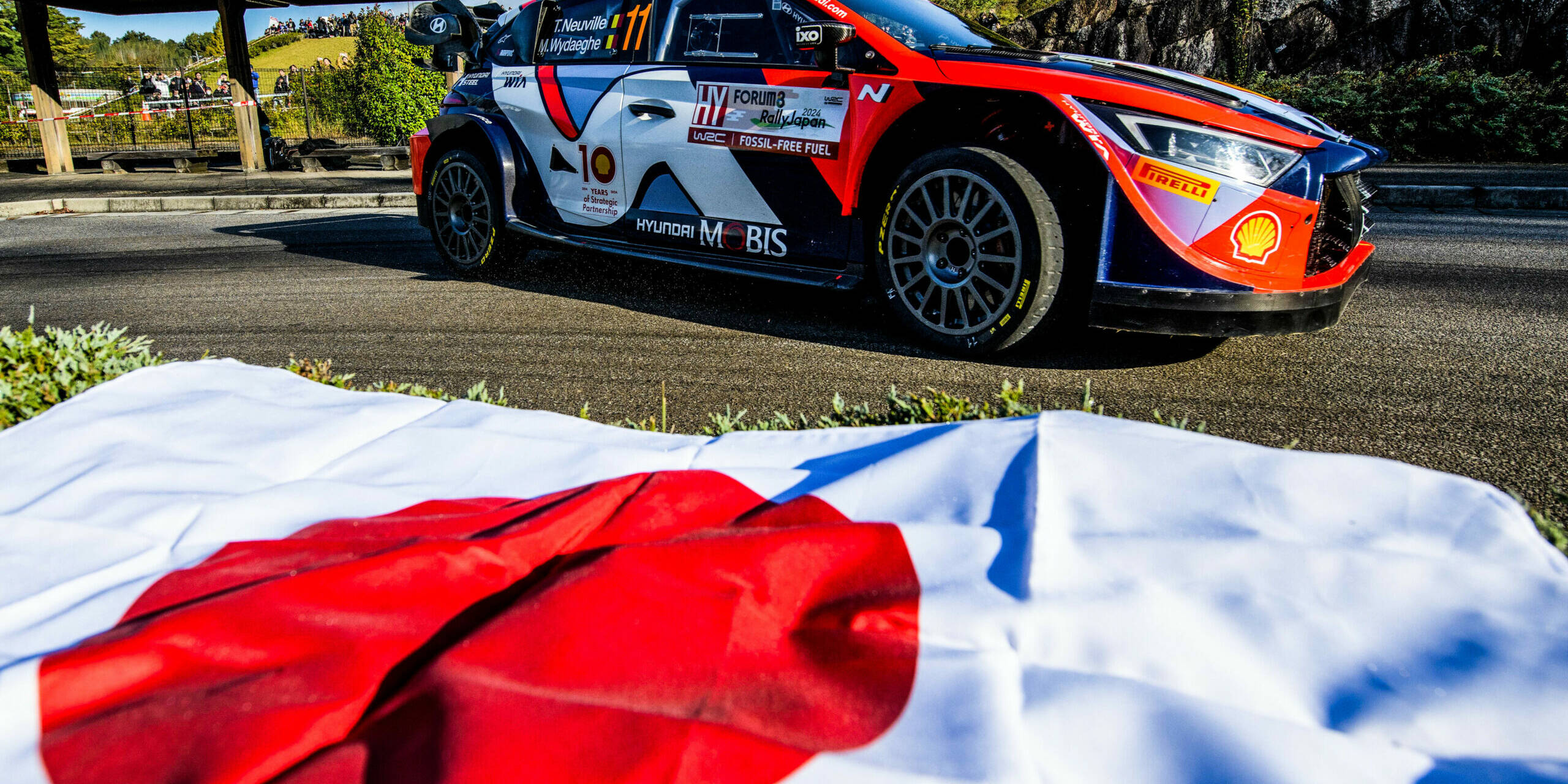 Thierry Neuville WRC 2024 Hyundai Rallye du Japon