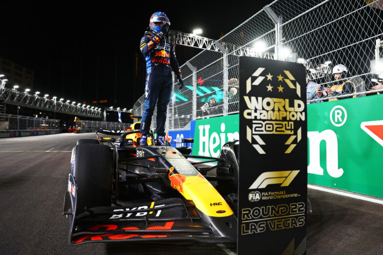 F1 Max Verstappen champion du monde GP de Las Vegas