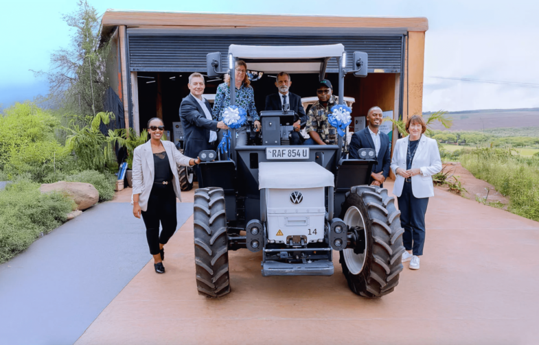 véhicules électriques Volkswagen e-tractor tracteurs électriques